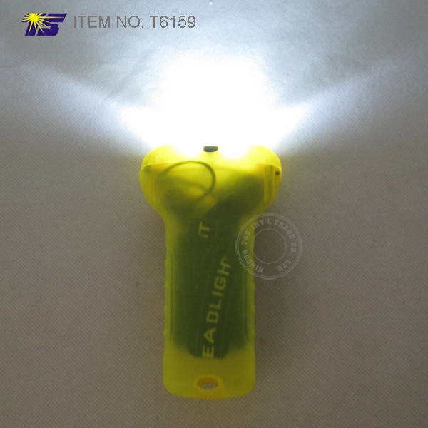 Battery Operated Multi Function Light Headlight Bicycle light (T6159)