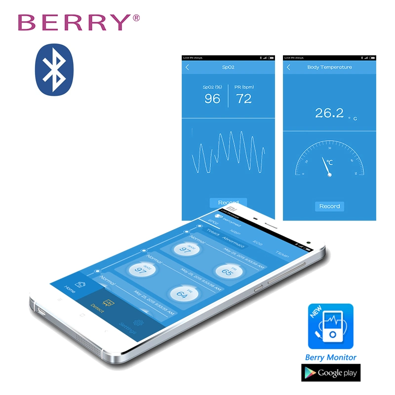 Berry Newest 6 Parameters Patient Monitor for Veterinary or Human Use