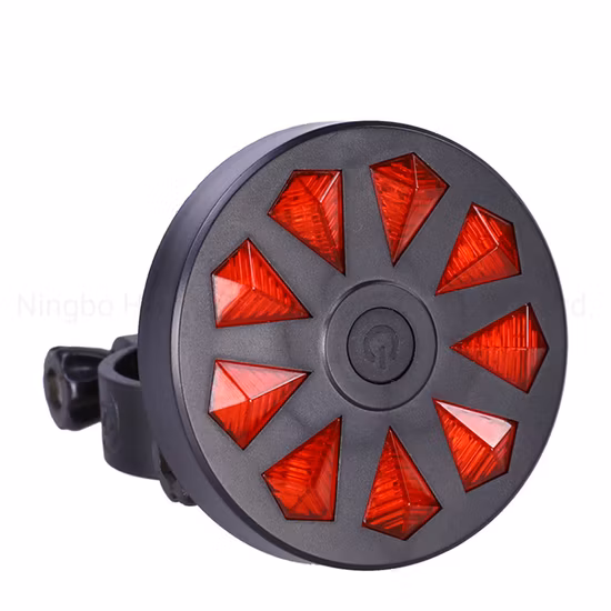 Conjunto de luzes de bicicleta de LED de 9 PCS, luz de bicicleta dianteira e traseira ultrabrilhante à prova d'água Capacete de estrada de montanha Farol de bicicleta e conjunto de luz traseira com 3 luzes de flash