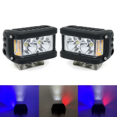 Luz LED de trabalho universal off-road para tratores 25 W Luzes LED de trabalho Flash LED para motocicleta Farol de LED para motocicleta