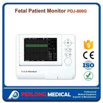  Monitor Fetal;  Teste de Frequência Cardíaca de Monitor Materno Fetal com Aprovação Ce;  Pdj-800g