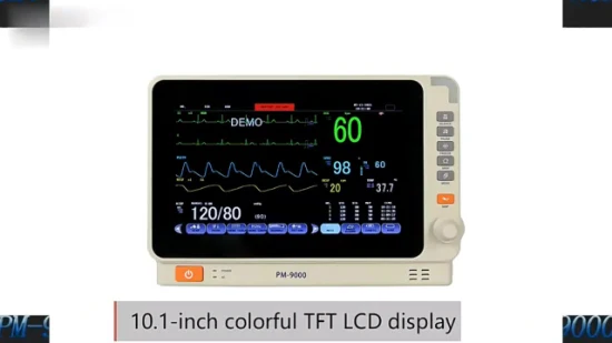 Fornecimento do fabricante Monitor de paciente portátil ultrafino de frequência cardíaca de 10 polegadas para odontologia