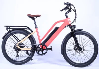 Bicicleta elétrica urbana de 500 W para deslocamento diário